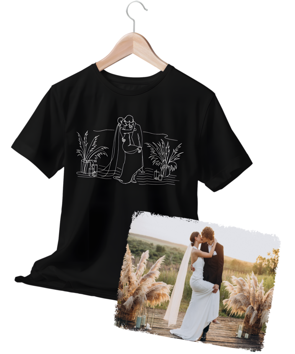 Deine Idee, unser Strich – als Premium Unisex T-Shirt